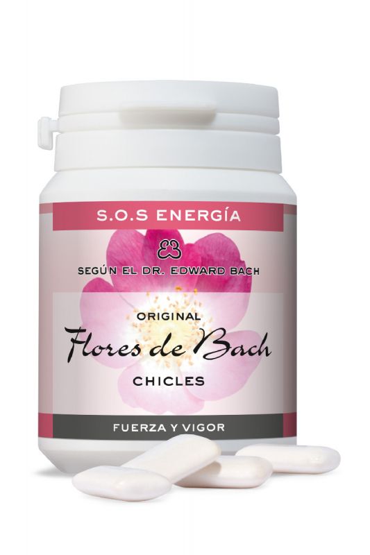 Chicles con Flores de Bach No. 40 "Energía"