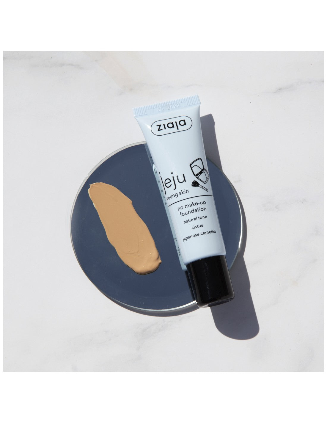JEJU Base de maquillaje "No Make up" tono Natural