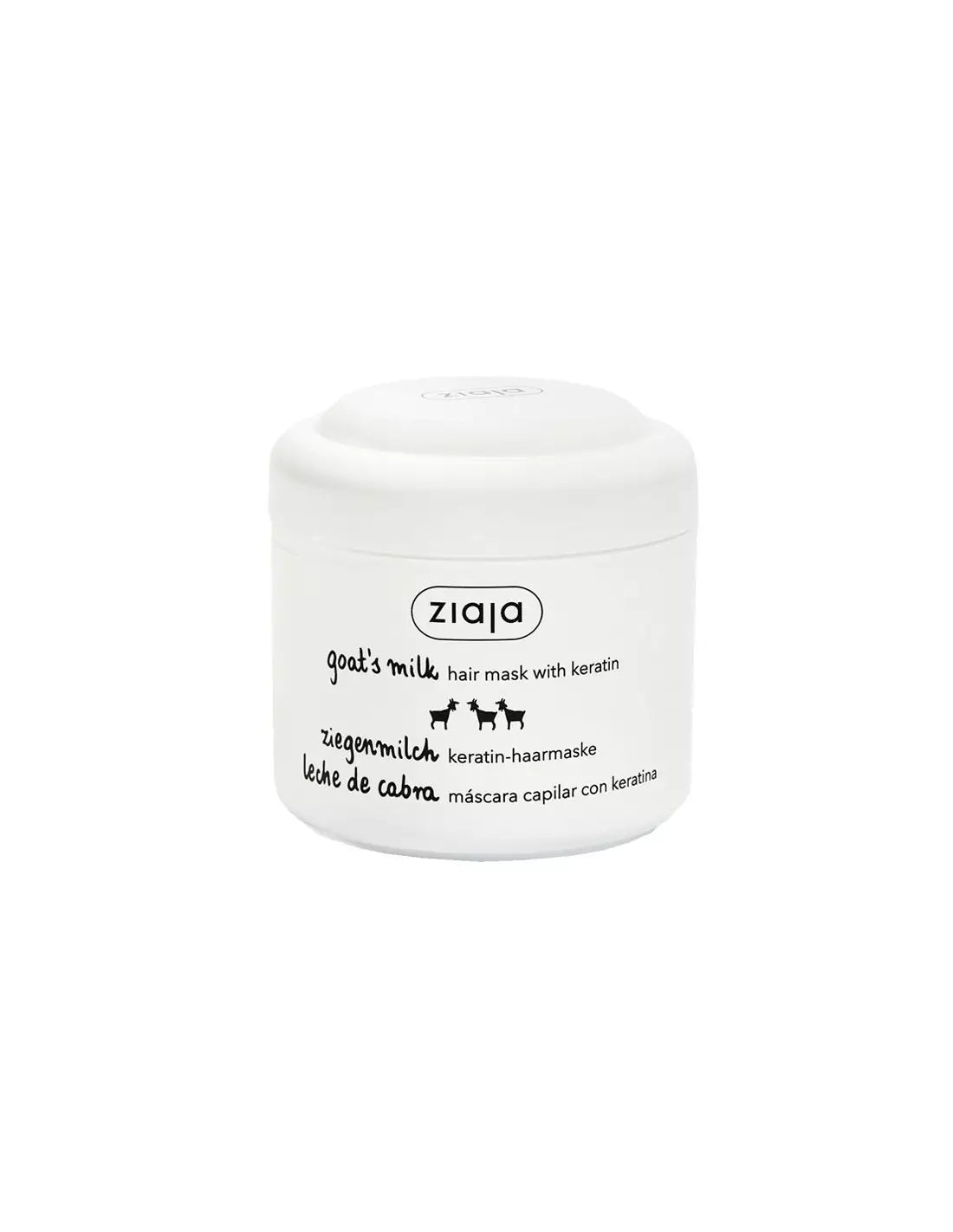 LECHE DE CABRA Mascarilla capilar con keratina