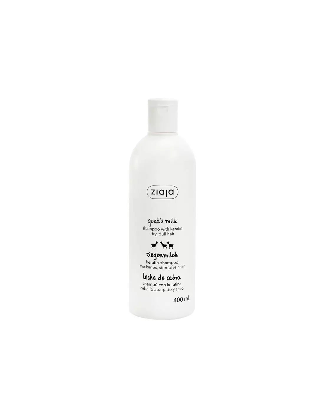 LECHE DE CABRA Champú con keratina
