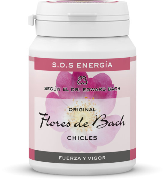 Chicles con Flores de Bach No. 40 "Energía"