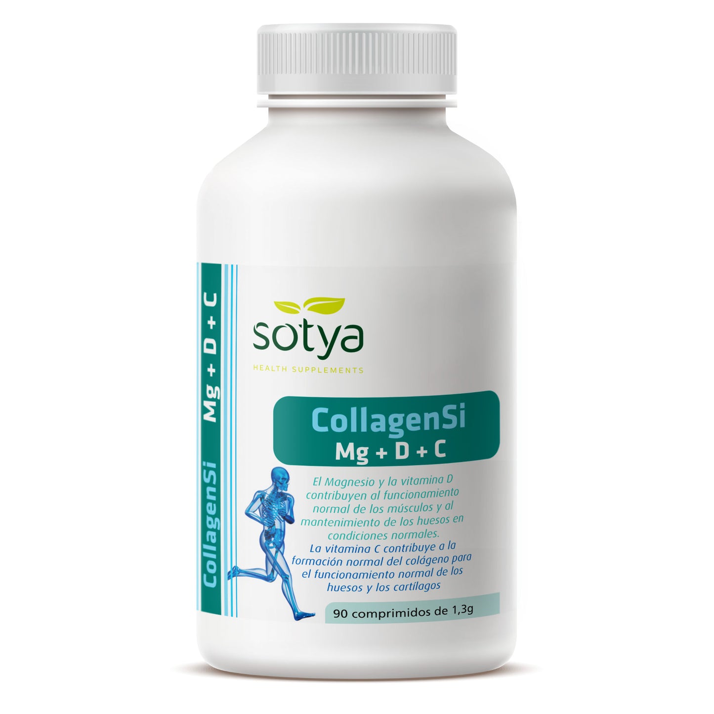 CollagenSi - Colageno con Magnesio y vitaminas - Sotya - 90 comprimidos