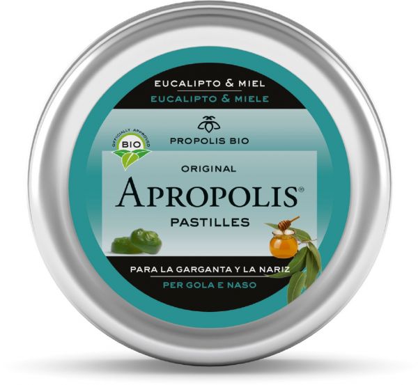 Apropolis Pastillas Miel y Eucalipto