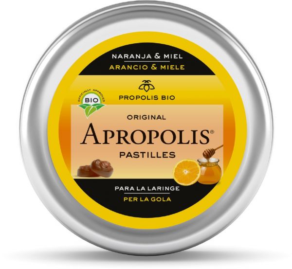 Apropolis Pastillas Miel y Naranja ( garganta y laringe )