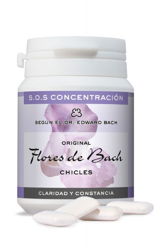 Chicles con flores de Bach No. 41 "Concentración"