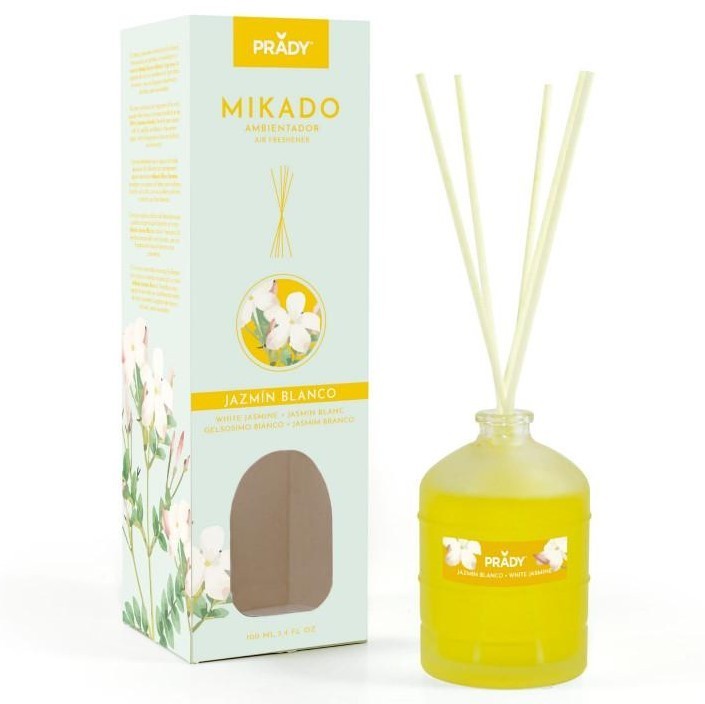 AMBIENTADOR MIKADO 100ML PRADY jazmin blanco