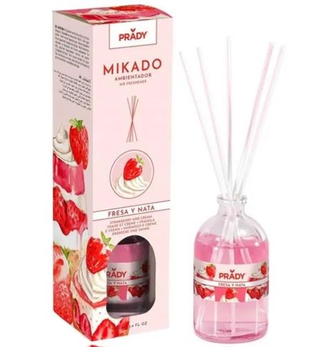 AMBIENTADOR MIKADO 100ML PRADY fresa nata