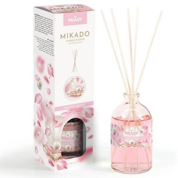 AMBIENTADOR MIKADO 100ML PRADY white musk