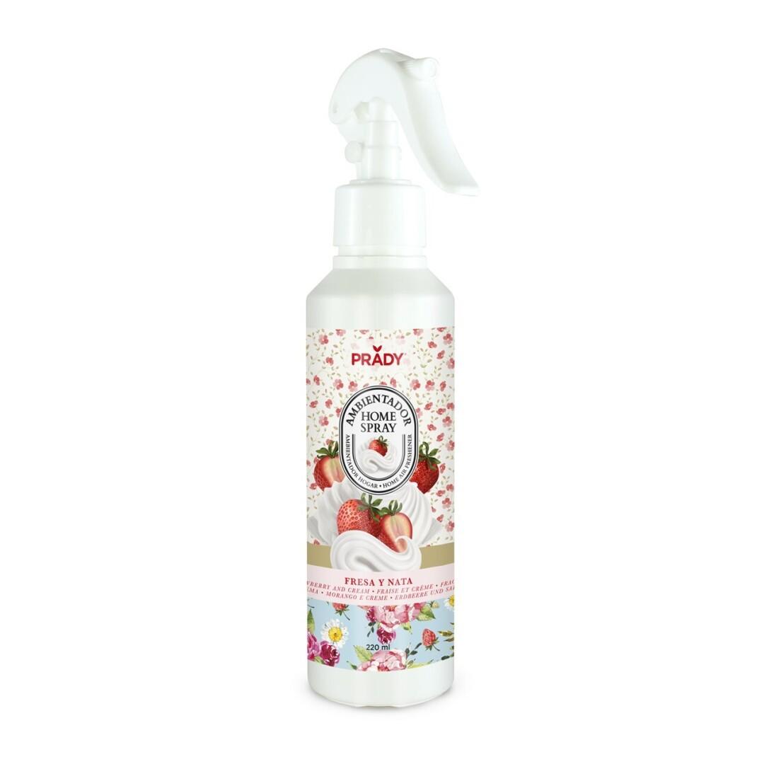 AMBIENTADOR SPRAY 220ML PRADY Fresa y Nata