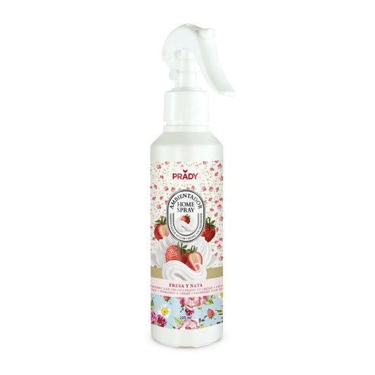 AMBIENTADOR SPRAY 220ML PRADY Fresa y Nata