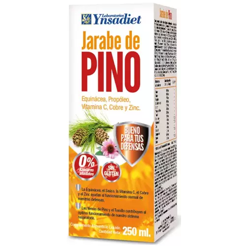 Jarabe de Pino con Equinácea - Ynsadiet - 250 ml