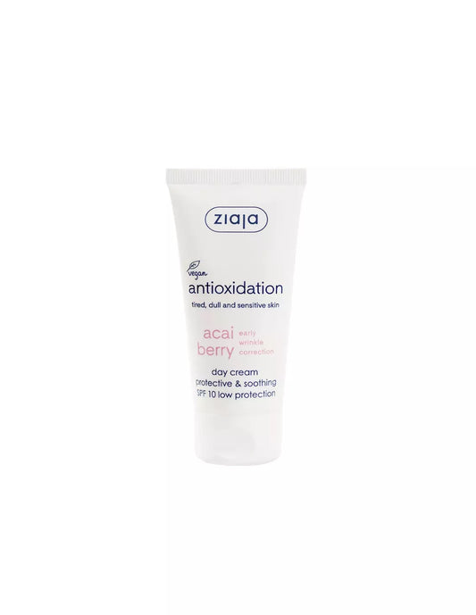 Crema facial de día antioxidante SPF 10