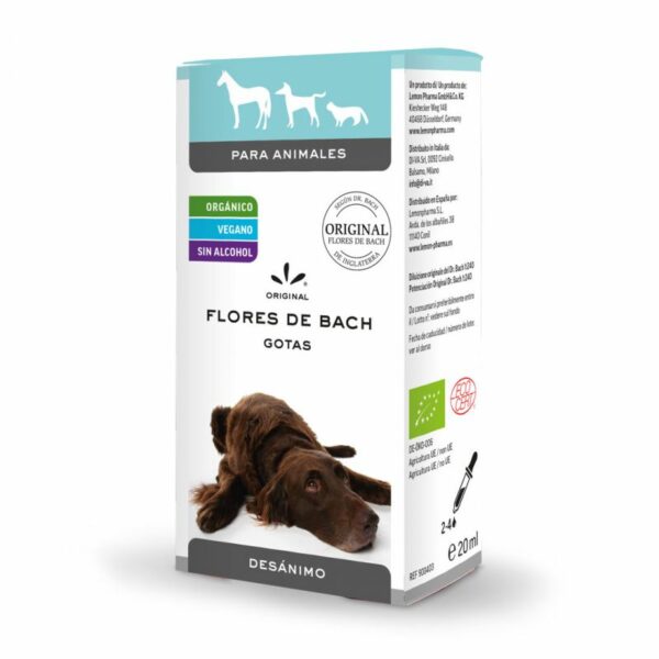 Flores de Bach Mascotas " Desánimo"