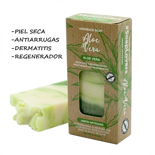 Jabón artesano Aloe Vera