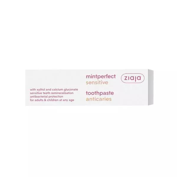 MINTPERFECT Sensitive Pasta dentífrica anticaries para dientes sensibles