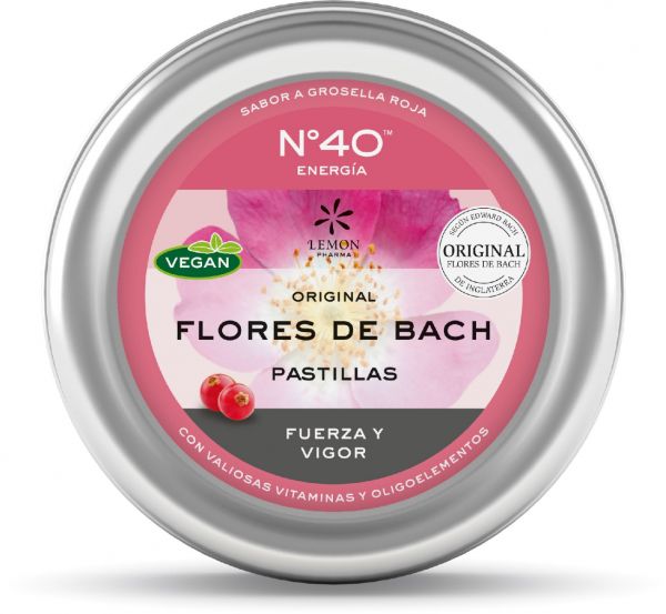 Pastillas Flores de Bach No. 40 "Energía"