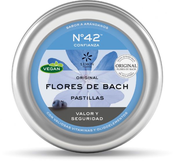 Pastillas Flores de Bach No. 42 "Confianza"