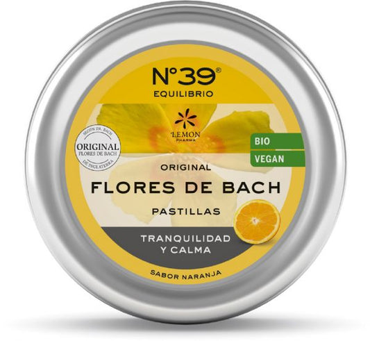 Pastillas Flores de Bach Nº 39 BIO (Ansiedad) (Tranquilidad y calma)